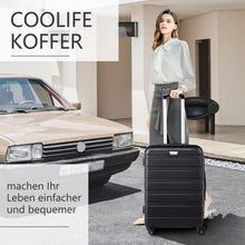 COOLIFE Premium Koffer Hartschale 67cm Zitronengelb
