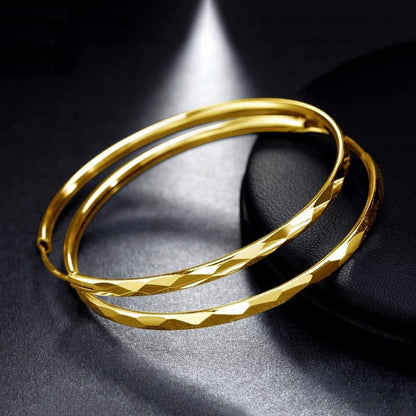 Große Silber Creolen 925 - Hoop Ring Ohrringe Damen