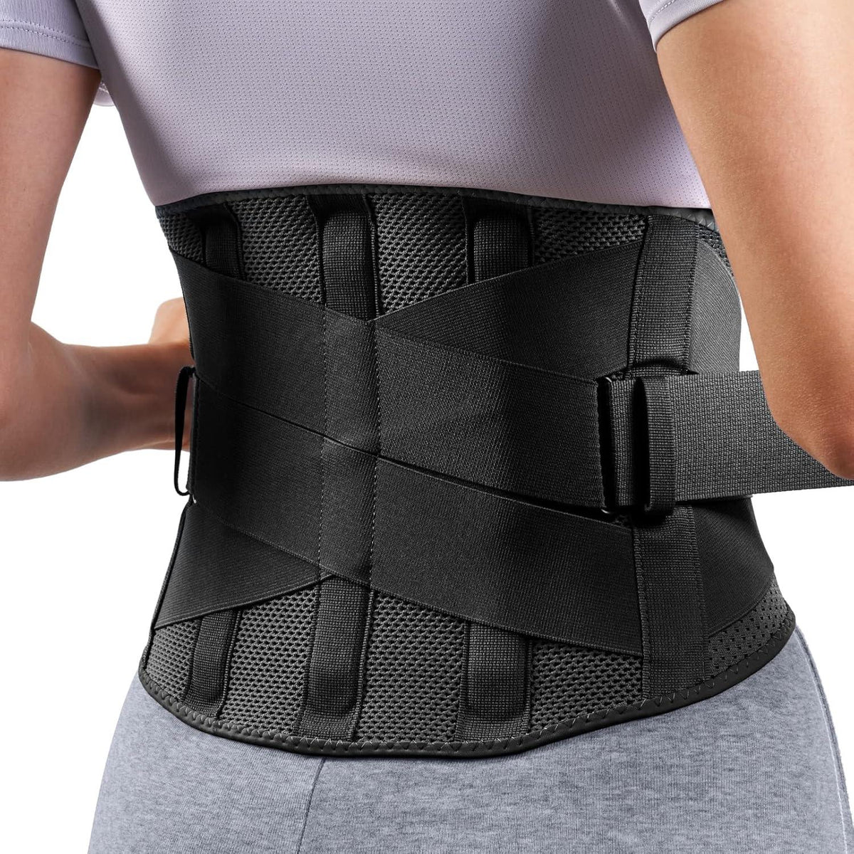 Rückenbandage Atmungsaktive Rückengurt Stützgürtel Sport