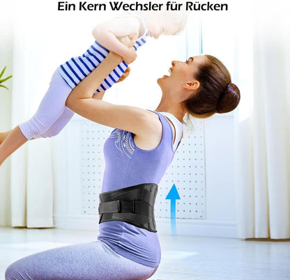 Rückenbandage Atmungsaktive Rückengurt Stützgürtel Sport