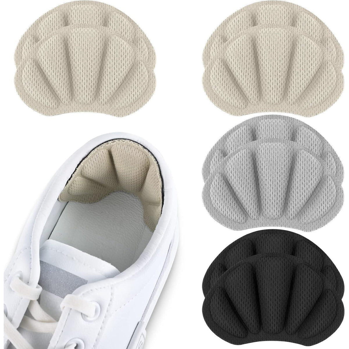 Fersen Reparatur Patches für Sneaker & Schuhe – 4 Paar