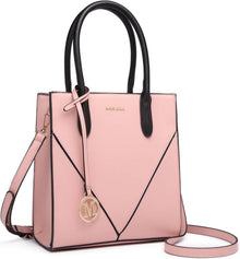 Moderne Miss Lulu PU Leder Handtasche Damen Umhängetasche elegant