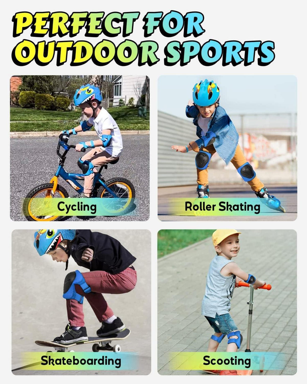 Fahrradhelm Kinder Radsport Cartoon 3D Kinderhelm Skateboard Rollschuh