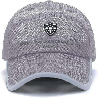 Sommer Baseball Cap Herren Damen Mesh Atmungsaktiv, Einstellbar