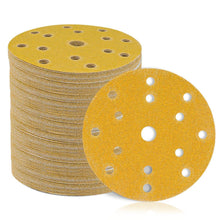 Schleifscheiben Klett 150mm 15 Loch 50er Set Mischkorn