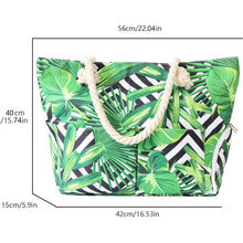 XXL Strandtasche mit Schuhfach, wasserdicht, 30L