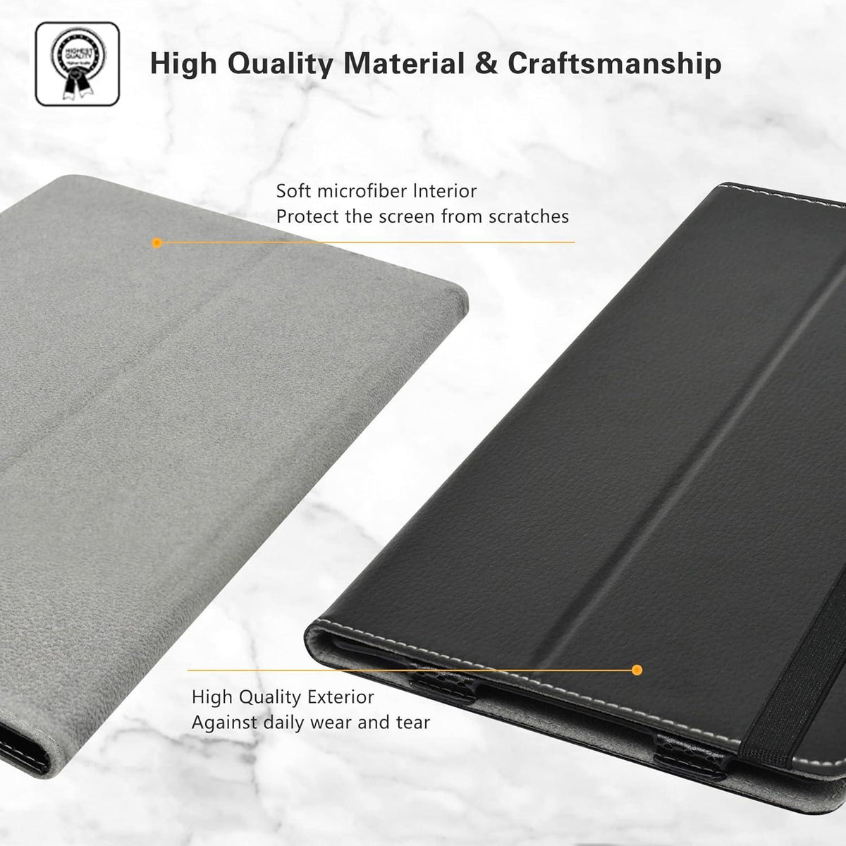 Hülle für CHUWI HiPad Max Tablet 10.36 Zoll Schwarz PU Leder Case Ständer