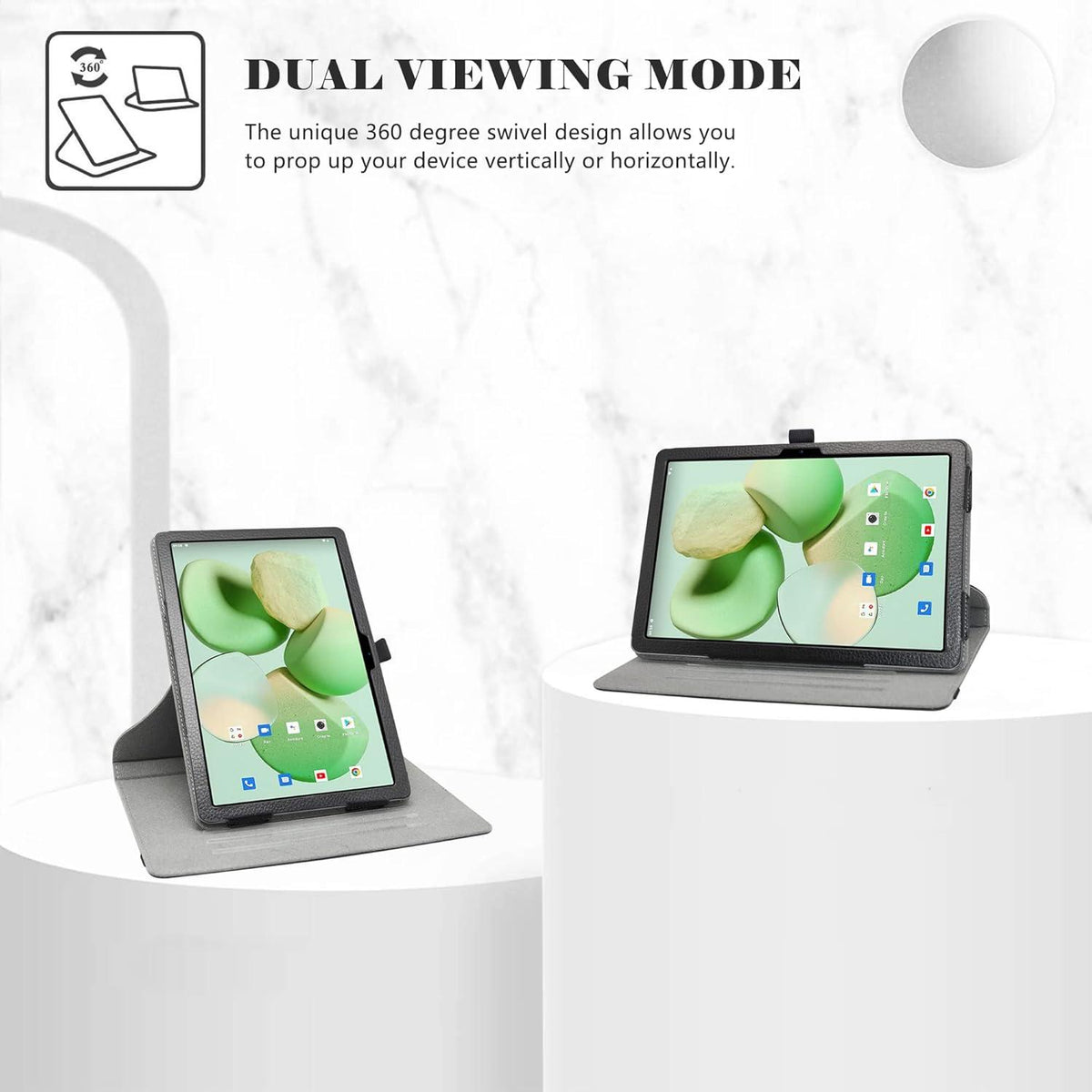 LiuShan Rotating hülle für DOOGEE T10 10.1 Zoll Tablet
