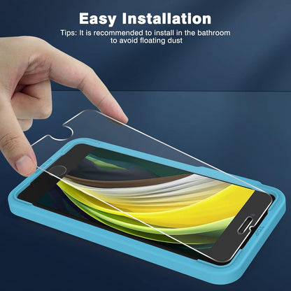 Panzer Schutz Glas für iPhone SE 2020/2022 8/7/6 9H 2 Stück