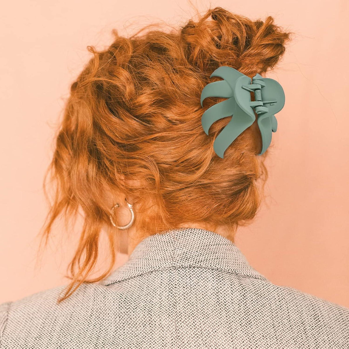 Octopus Haarklammer Set für dickes lockiges Haar - 5er Style