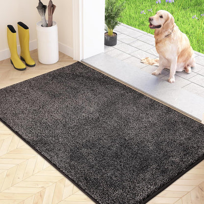 Schmutzfangmatte Innen rutschfeste Fußmatte Sauberlaufmatte 86x150cm