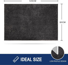 Schmutzfangmatte Innen 80x120cm rutschfeste Waschbare