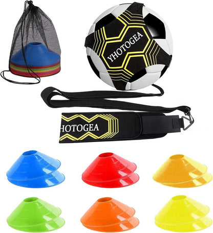 Fußball Trainingsset mit Hütchen und Ballgürtel