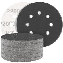 Schleifpapier 125mm Klett 2000 Körnung, 50 Stück, Nass & Trocken