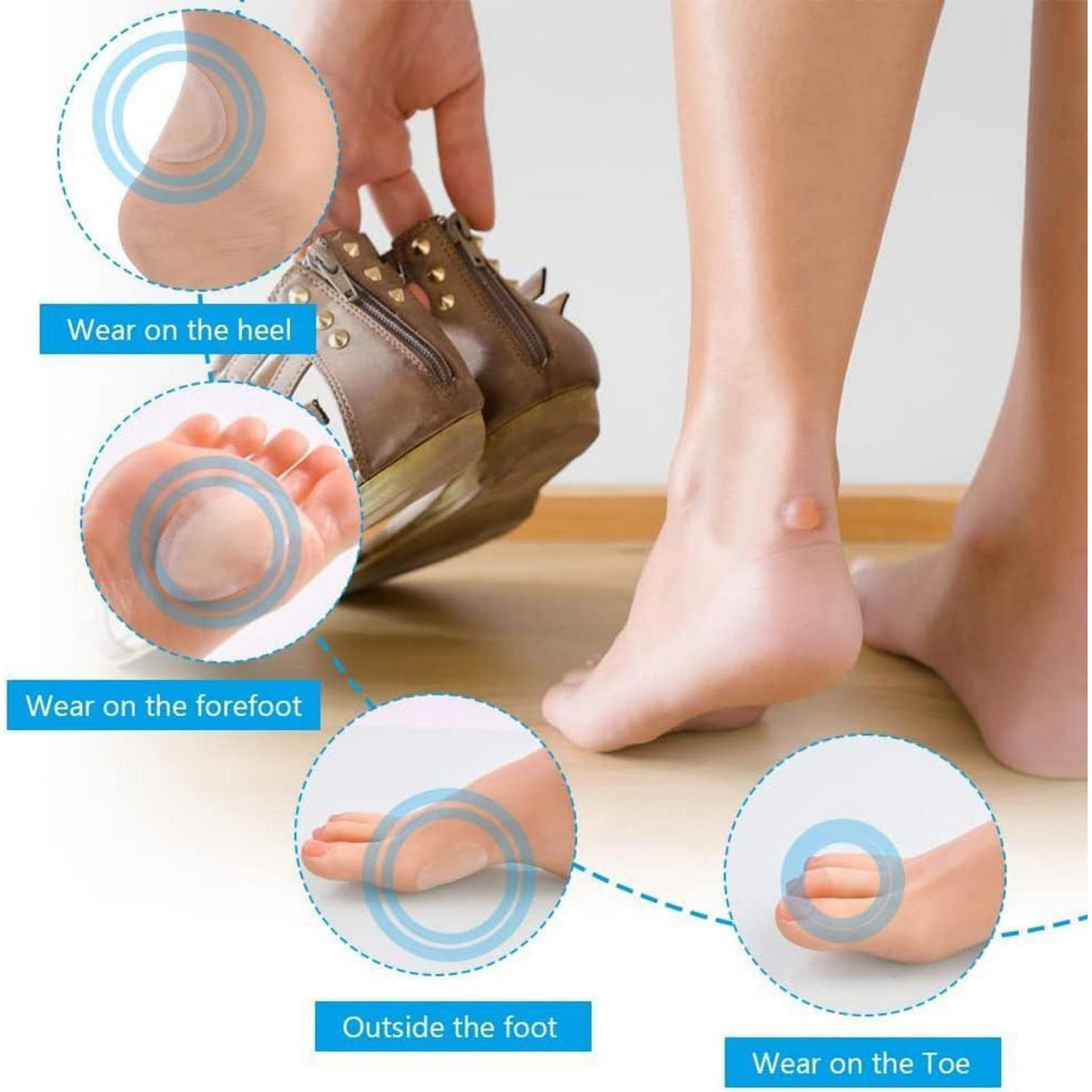 Blasenpflaster Hydrogel Wasserdicht 16 Stück