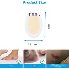 Blasenpflaster Hydrogel 24 Stück Wasserdicht & Unsichtbar