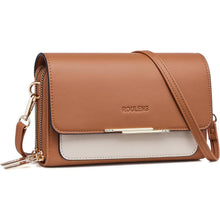 Kleine Damen Umhängetasche PU Leder Crossbody Handy