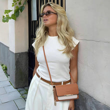 Kleine Damen Umhängetasche PU Leder Crossbody Handy