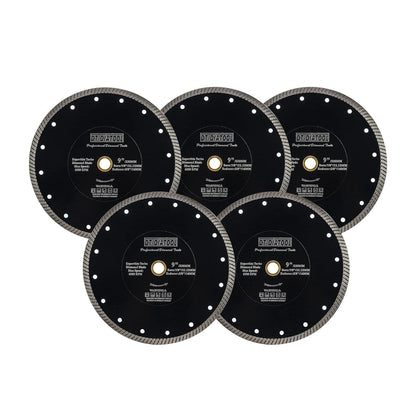Diamant-Sägeblatt 230mm 5 Stück Superdünn für Fliesen