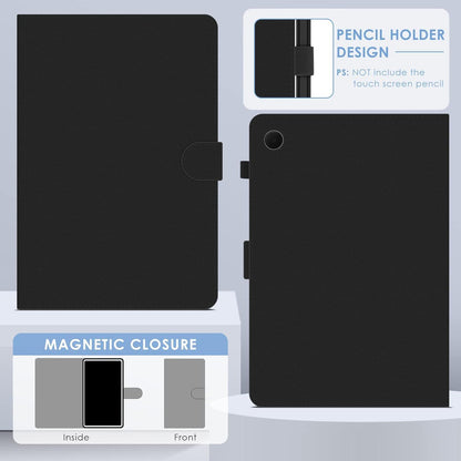 Schutzhülle Samsung Galaxy Tab A8 10,5 Zoll Leder Flip Case