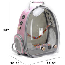 Vogel Rucksack Rosa - Komfortabler Transport für Ihren Vogel
