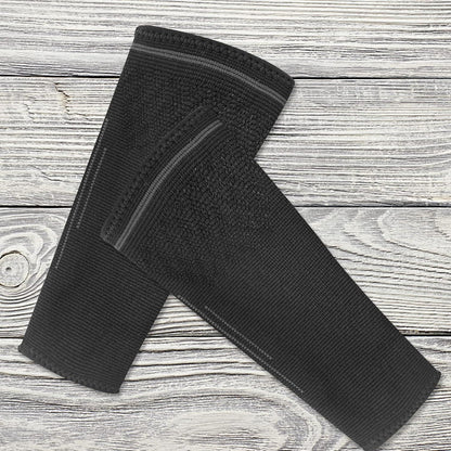 Volleyball Armschoner Damen Herren – Kompressions-Armstulpen Schwarz