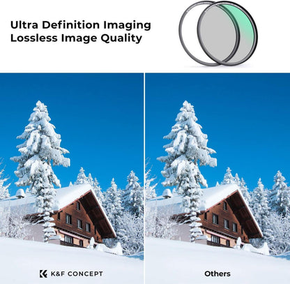 82mm Zirkularer Polfilter mit Magnetadapterring, Nano X-Serie, 28x vergütet
