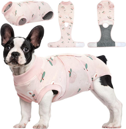 Hundebody nach Op, Leckschutz Hund, Blassrosa XS XS (1er