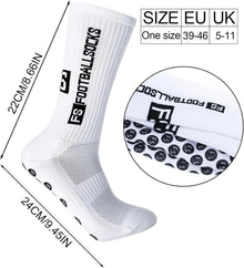 2 Paar Fußballsocken 39-46 Anti Rutsch Grip Sportsocken