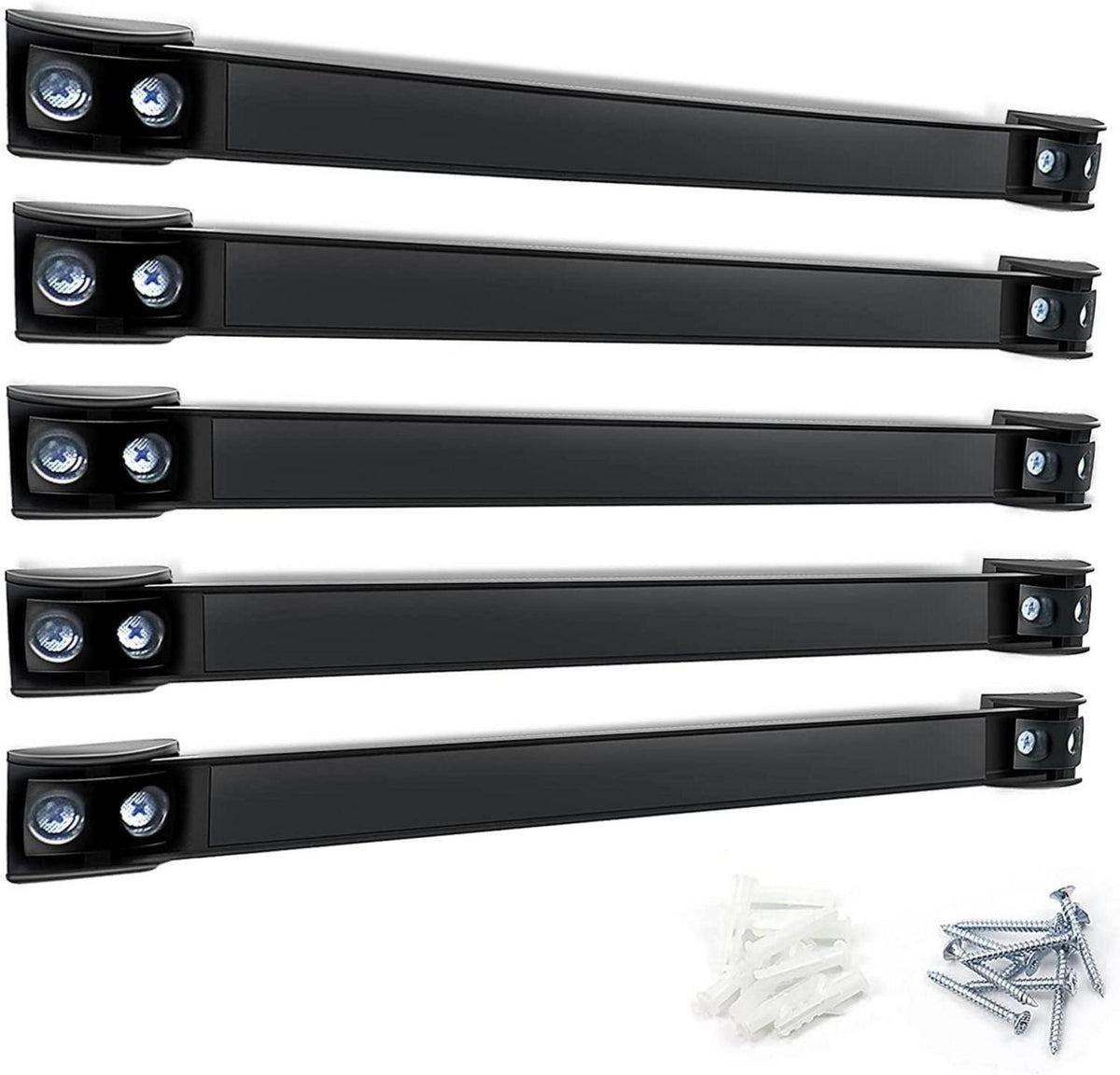 5er Set Magnetleiste 30cm stark für Werkzeuge, Garage & Küche
