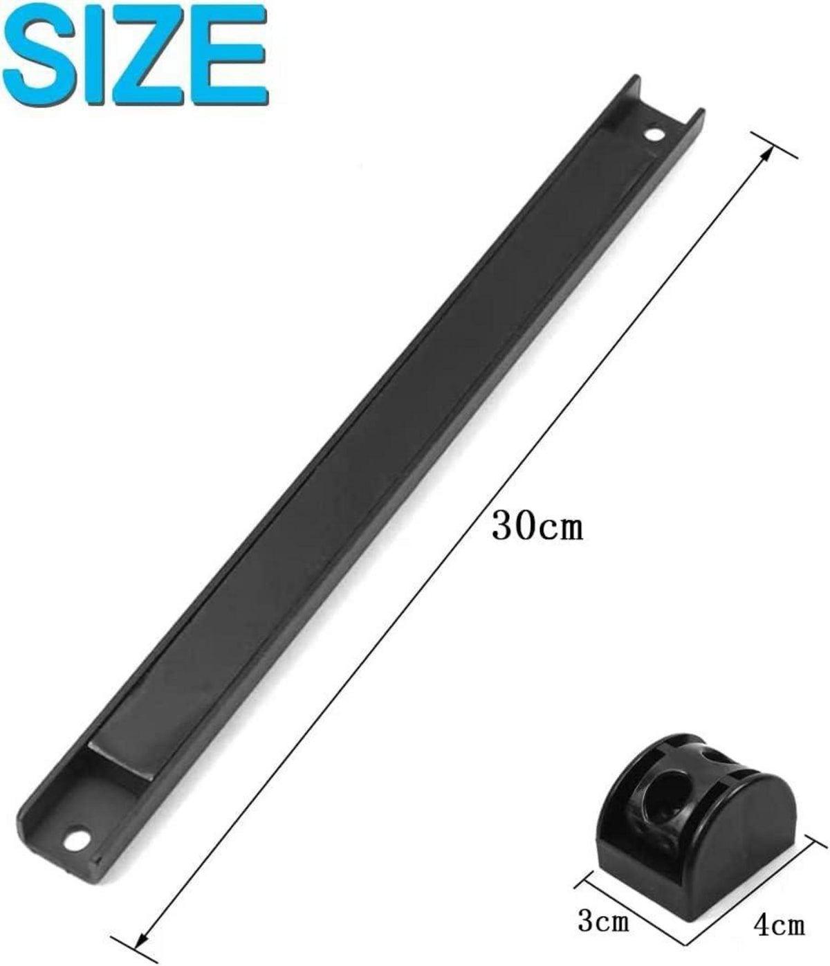 5er Set 30cm Werkzeug Magnetleiste Magnethalter für Garage