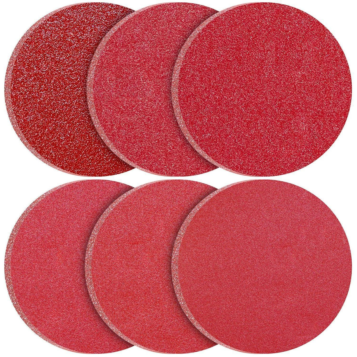 Schleifscheiben 180mm Klett 60 Stk. Körnung 40-320 für Trockenbauschleifer