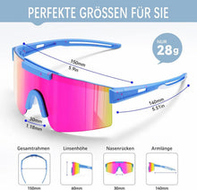 Polarisierte Sportbrille für Radfahren und Skifahren UV400