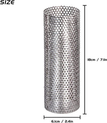 TAISOCA Ofenrohr Funkenfiltersieb 6cm Edelstahl 304
