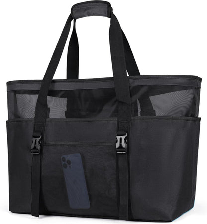 Strandtasche XXL mit Reißverschluss Wasserdicht Faltbar