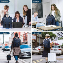 Großer LOVEVOOK Rucksack Damen 17 Zoll Laptop Schul Uni