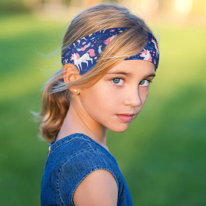 Stirnband Mädchen Kinder Einhörner Haarband Mix 5