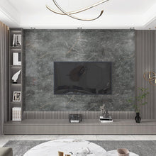Selbstklebende Möbelfolie Grau Marmor Granit 80x400cm DIY