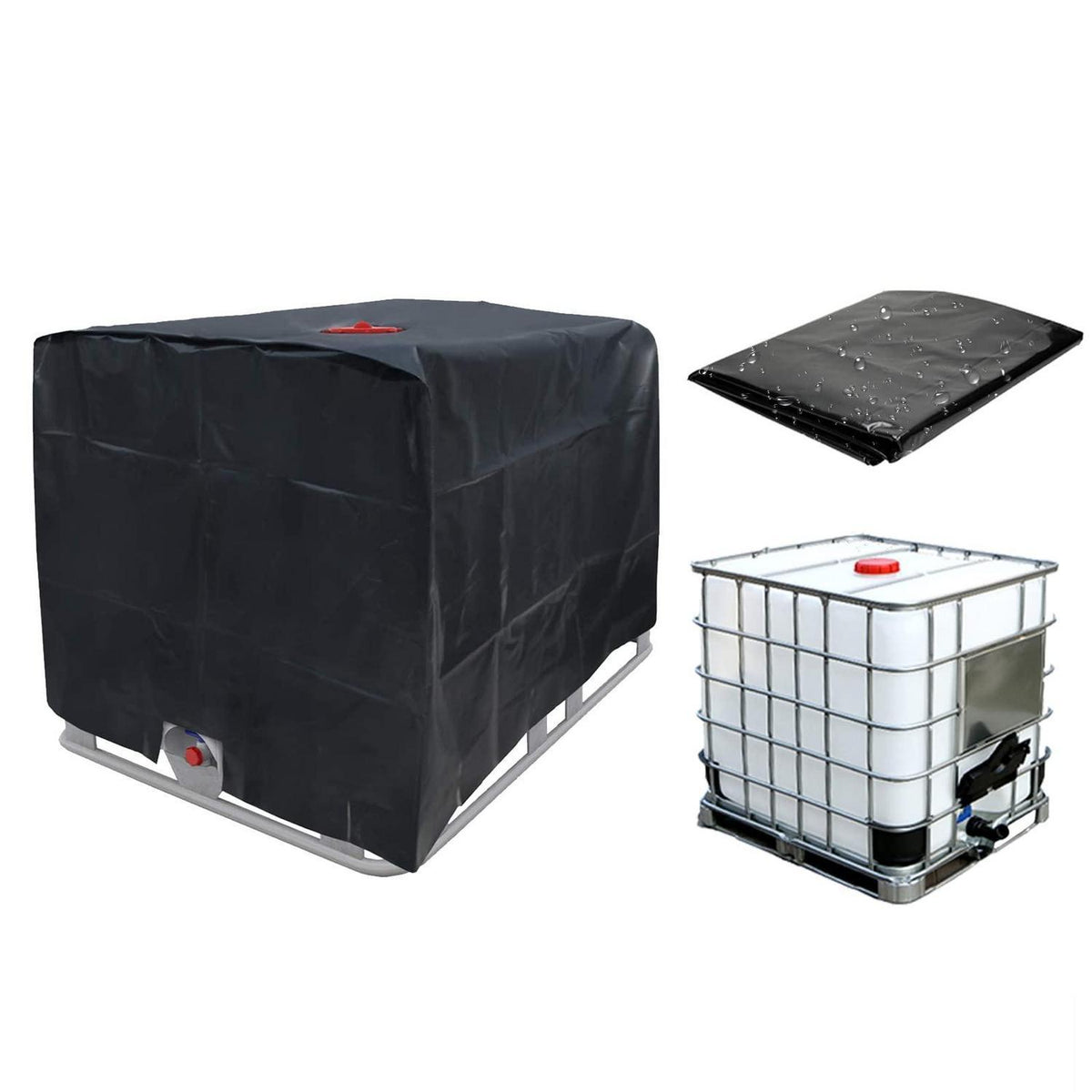 IBC Tank Abdeckung 1000L – Schutzplane für Wassertank