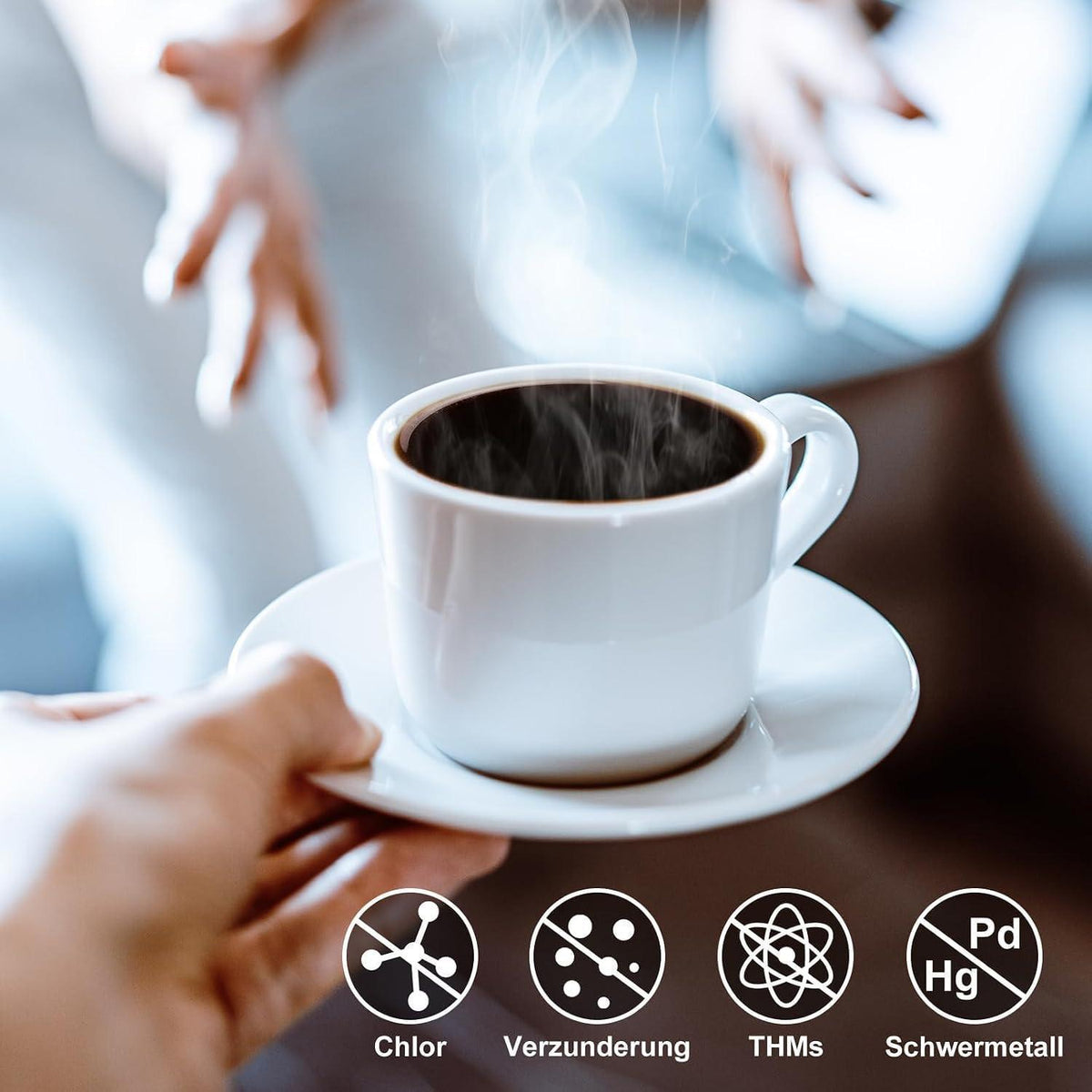 Wasserfilter für Sage Kaffeemaschinen – 4er Pack