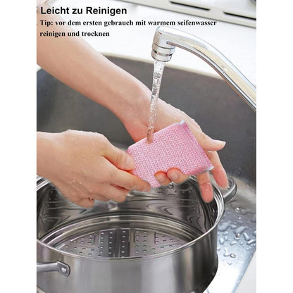 Dampfgarer Edelstahl 3 Etagen – Induktionstauglich 28cm