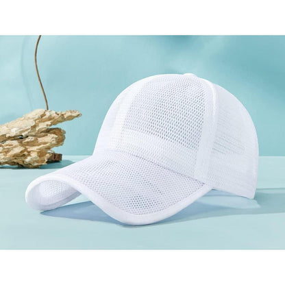Sommer Baseball Cap Herren Damen Mesh Atmungsaktiv Sonnenschutz