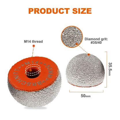 Diamant Schleifbohrer 50mm M14 für Winkelschleifer