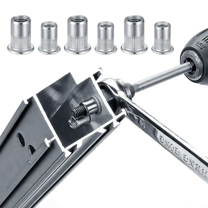 60 Stk M6 Nietmuttern Edelstahl Sortiment mit Box