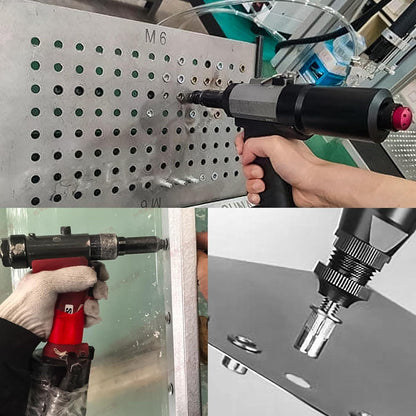 60 Stk M6 Nietmuttern Edelstahl Sortiment mit Box