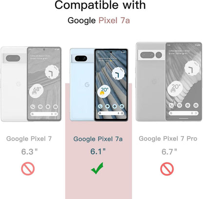 Schutzfolie für Google Pixel 7a 6,1 Zoll HD Klar Panzer Glas