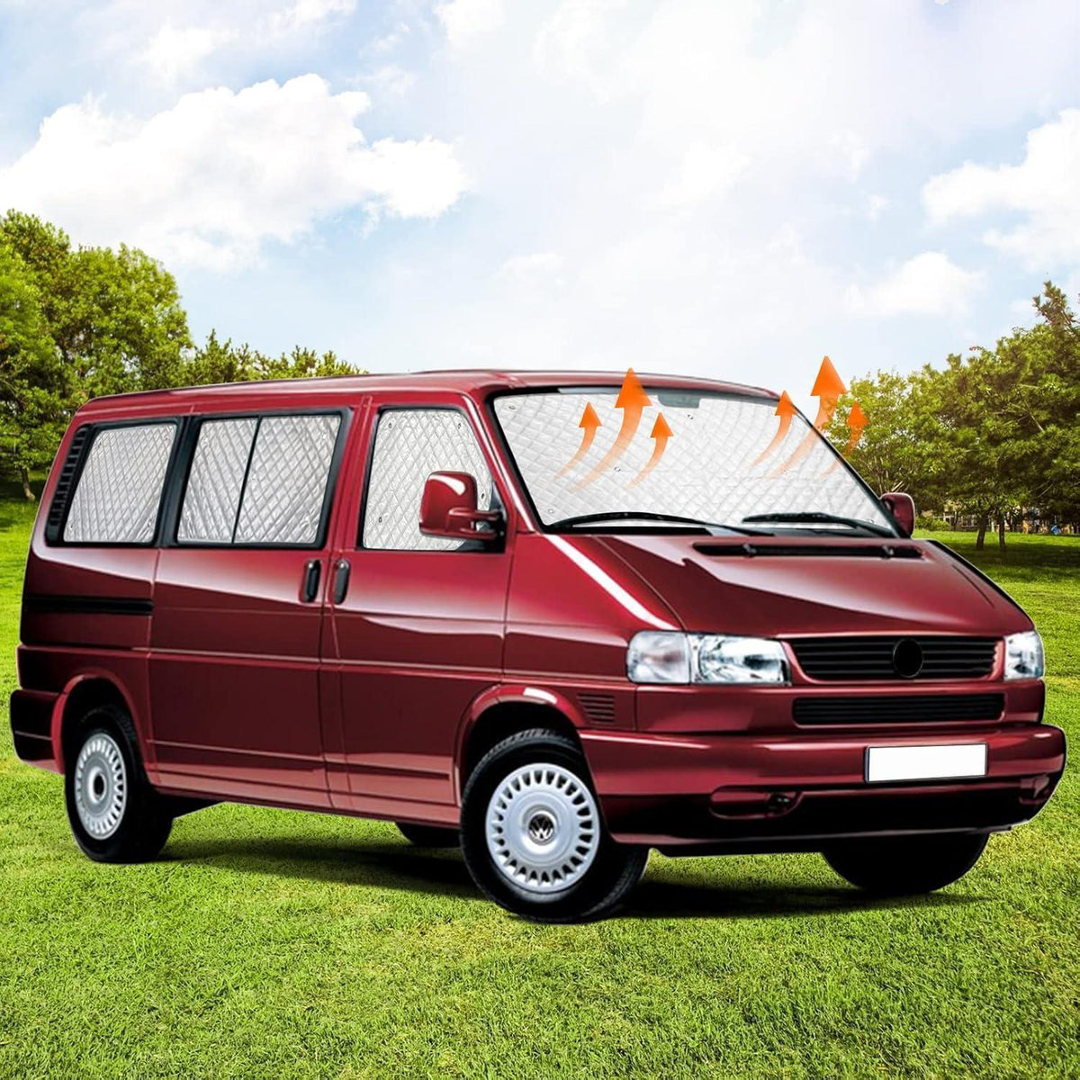 VW T4 Thermomatte Innen – Sonnenschutz & Privatsphäre