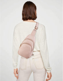 Telena Damen Crossbody Umhängetasche PU Leder Gelb Stylisch
