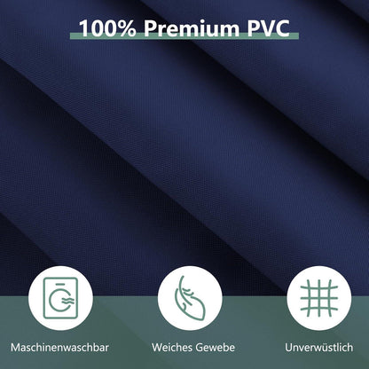 Duschvorhang Anti-Schimmel 120x180 cm Dunkelblau PVC