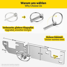 Wohnmobil Hecktürverriegelung Einbruchschutz Fiat Ducato